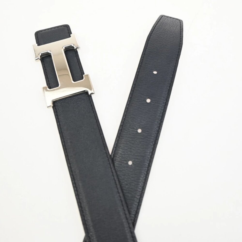 HERMES H Logo Constance Reversible Buckle Belt Leather - Picture 5 of 16
